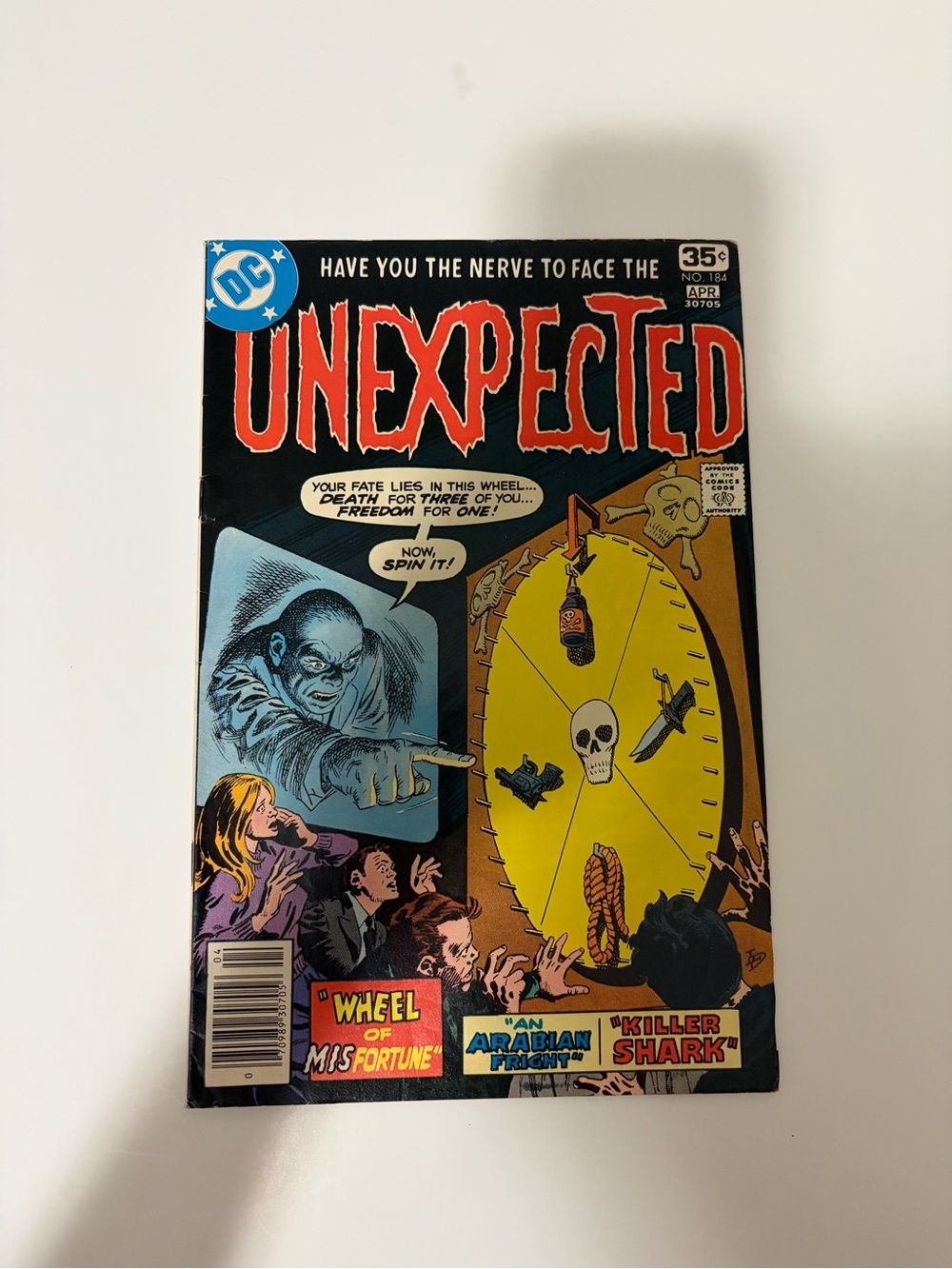 DC Comics "Unexpected" Vintage Comic Book